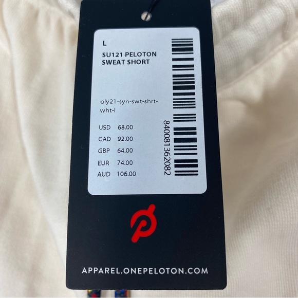 Peloton French terry drawstring waist shorts - Picture 11 of 11